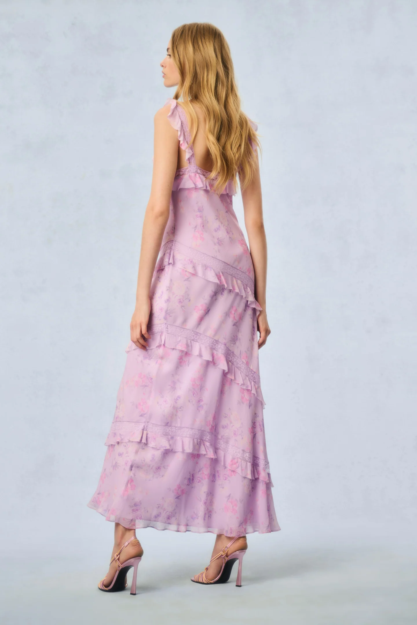 Radiance Fragrance Print Maxi Dress - Store Citys