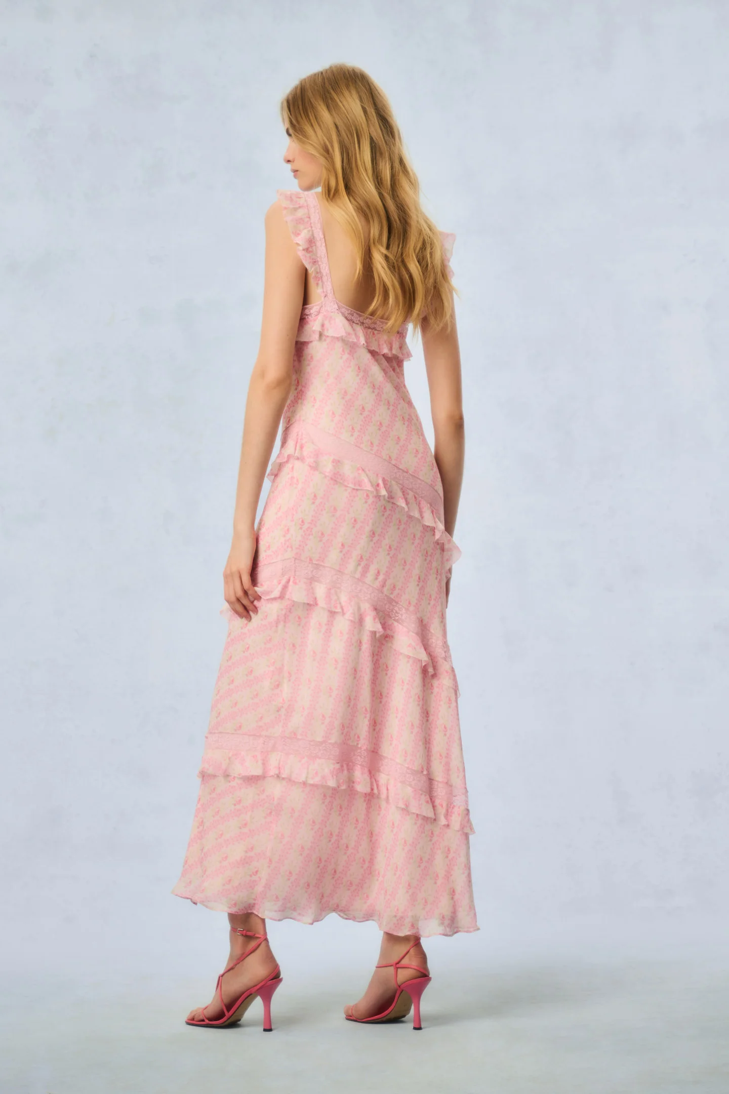 Radiance Fragrance Print Maxi Dress - Store Citys