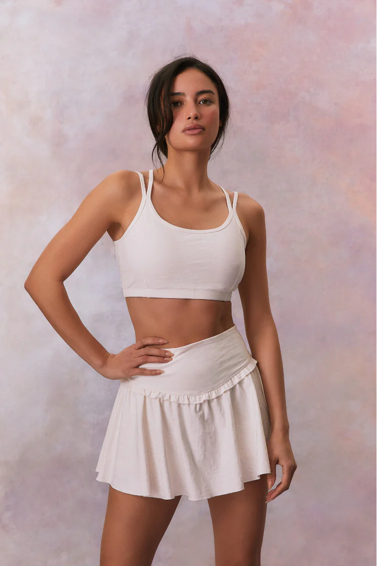 Aiden Bow Print Sports Bra - Store Citys