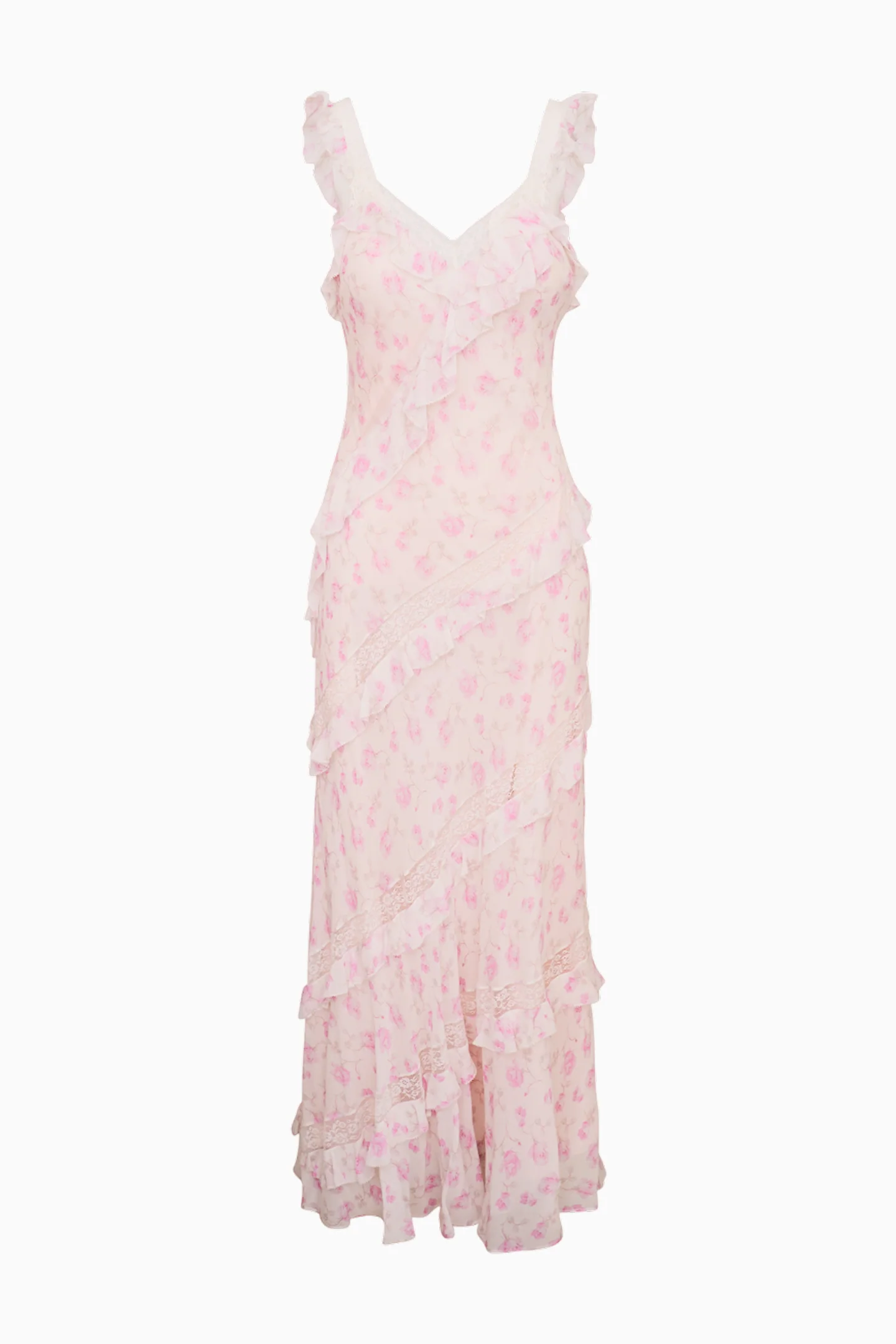 Radiance Fragrance Print Maxi Dress - Store Citys