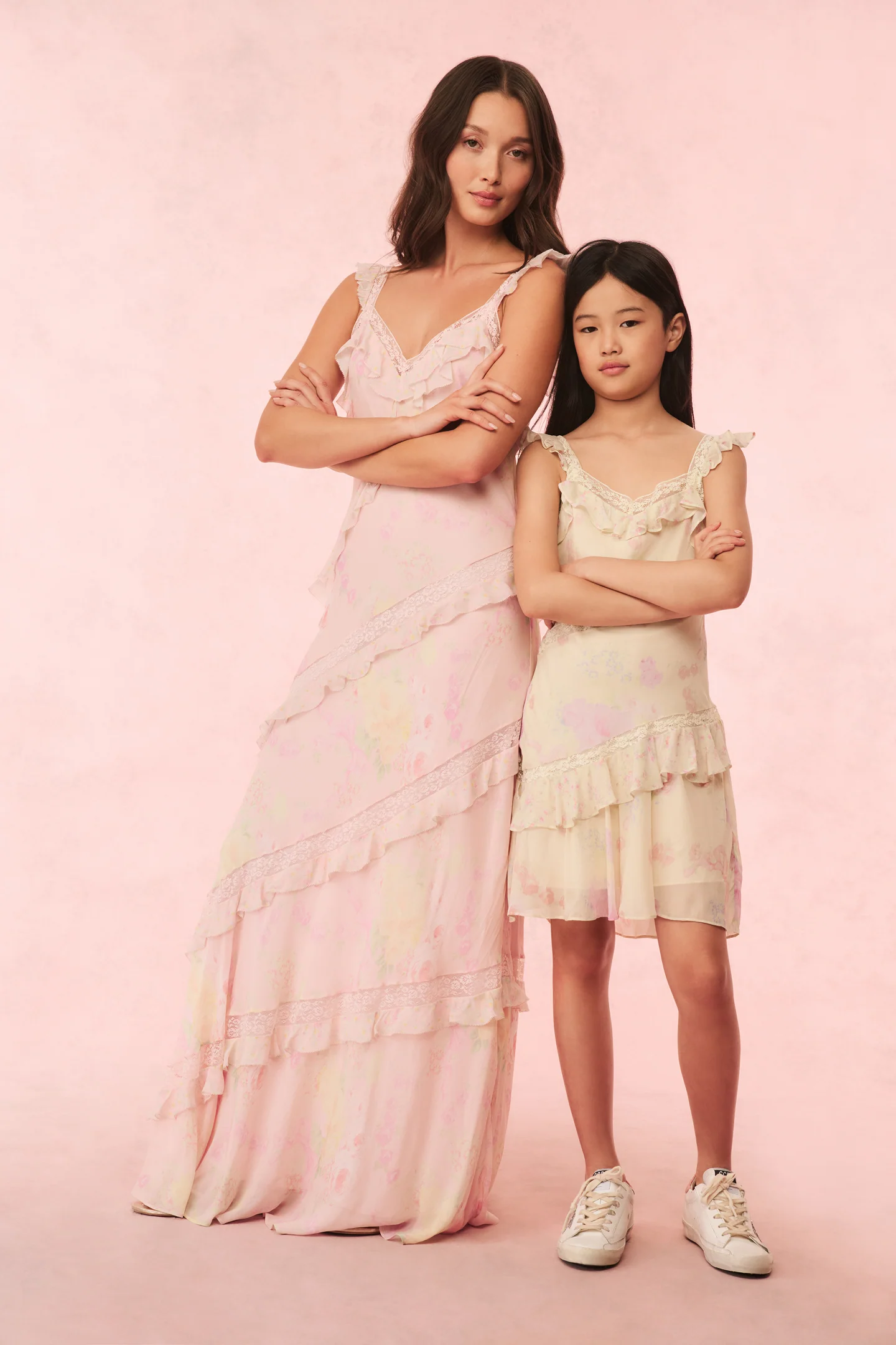 Girls Idaline Floral Ruffle Dress - Store Citys