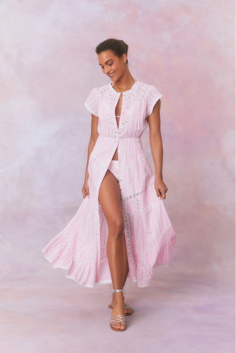 Remi Cotton Stripe Maxi Dress - Store Citys