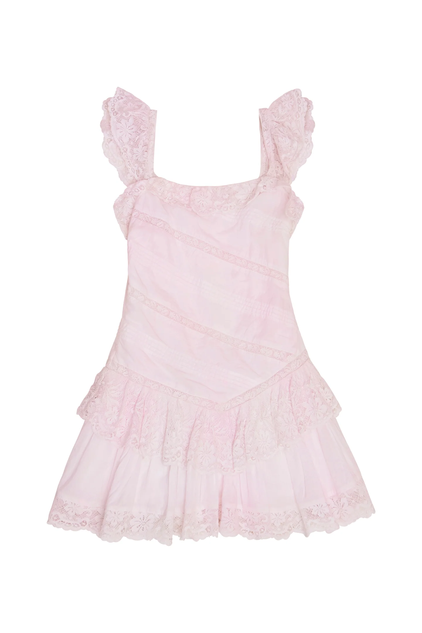 Girls Poppi Cotton Lace-Detailed Dress - Store Citys