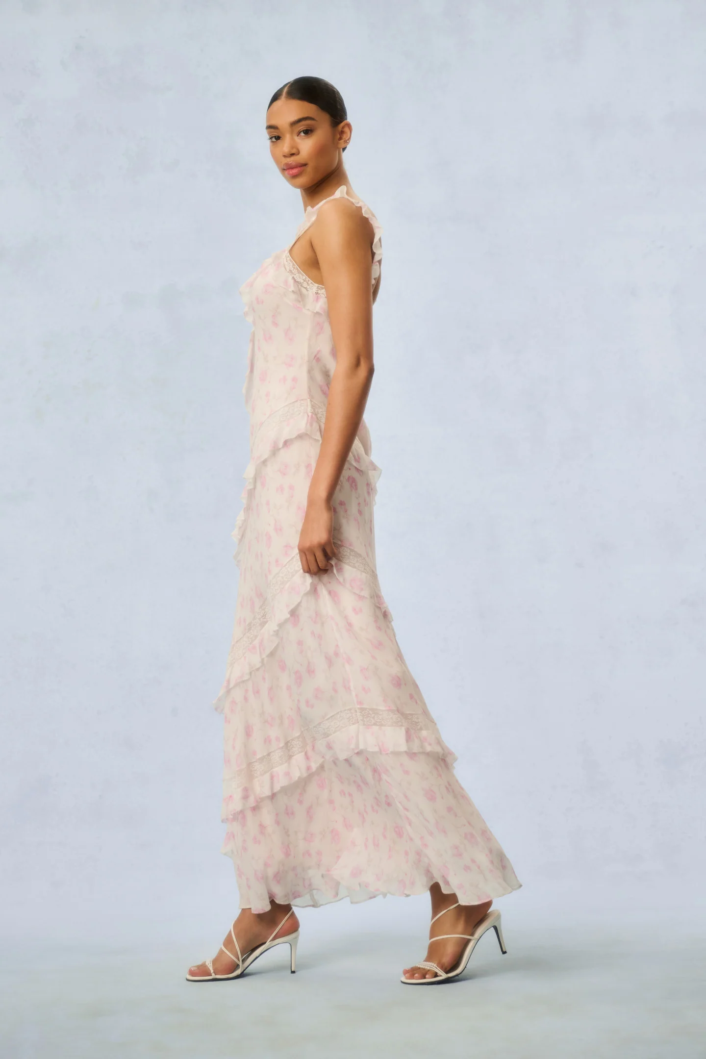 Radiance Fragrance Print Maxi Dress - Store Citys