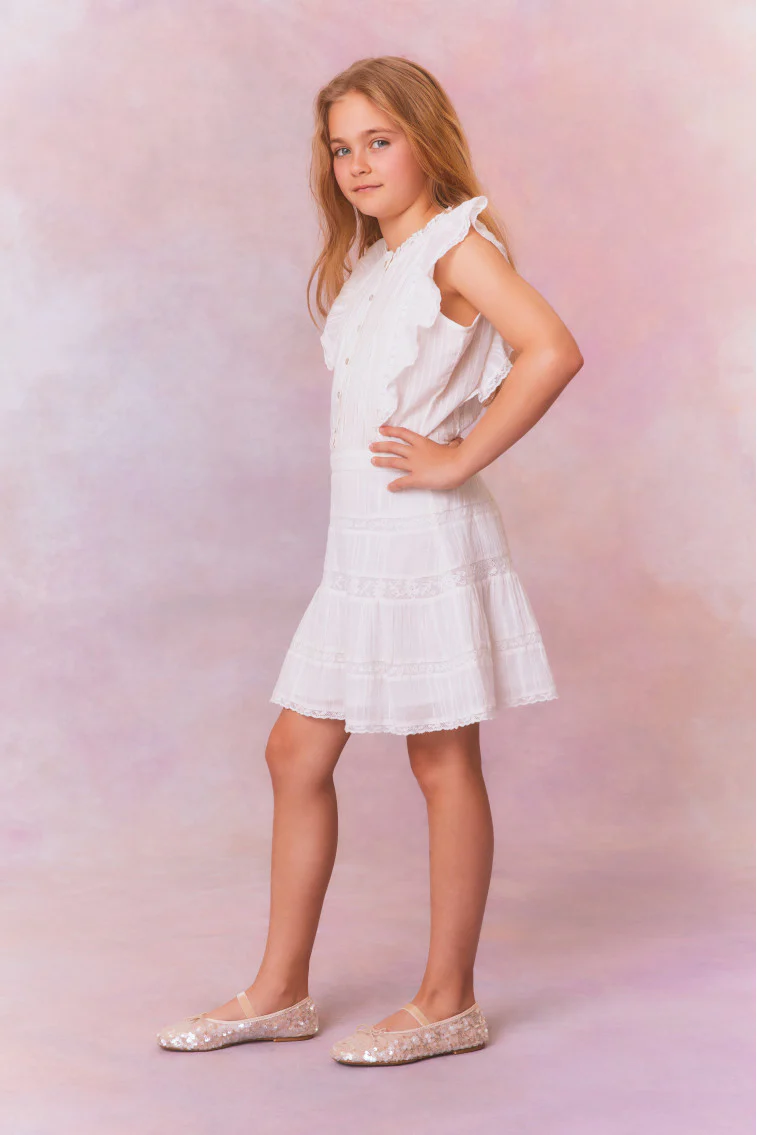 Girls Yuca Cotton Dress - Store Citys