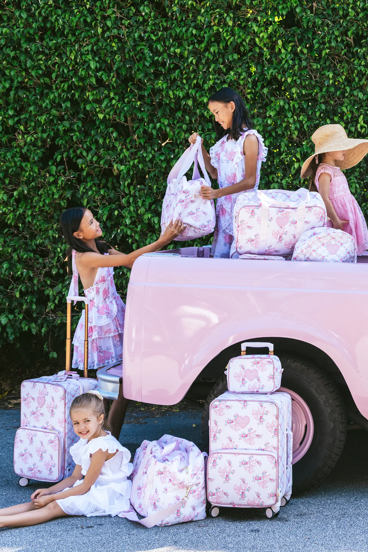 STATE x LoveShackFancy Logan Carry-On Suitcase - Store Citys