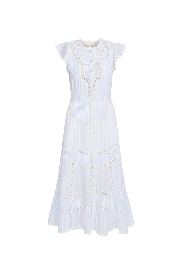 Remi Cotton Stripe Maxi Dress - Store Citys