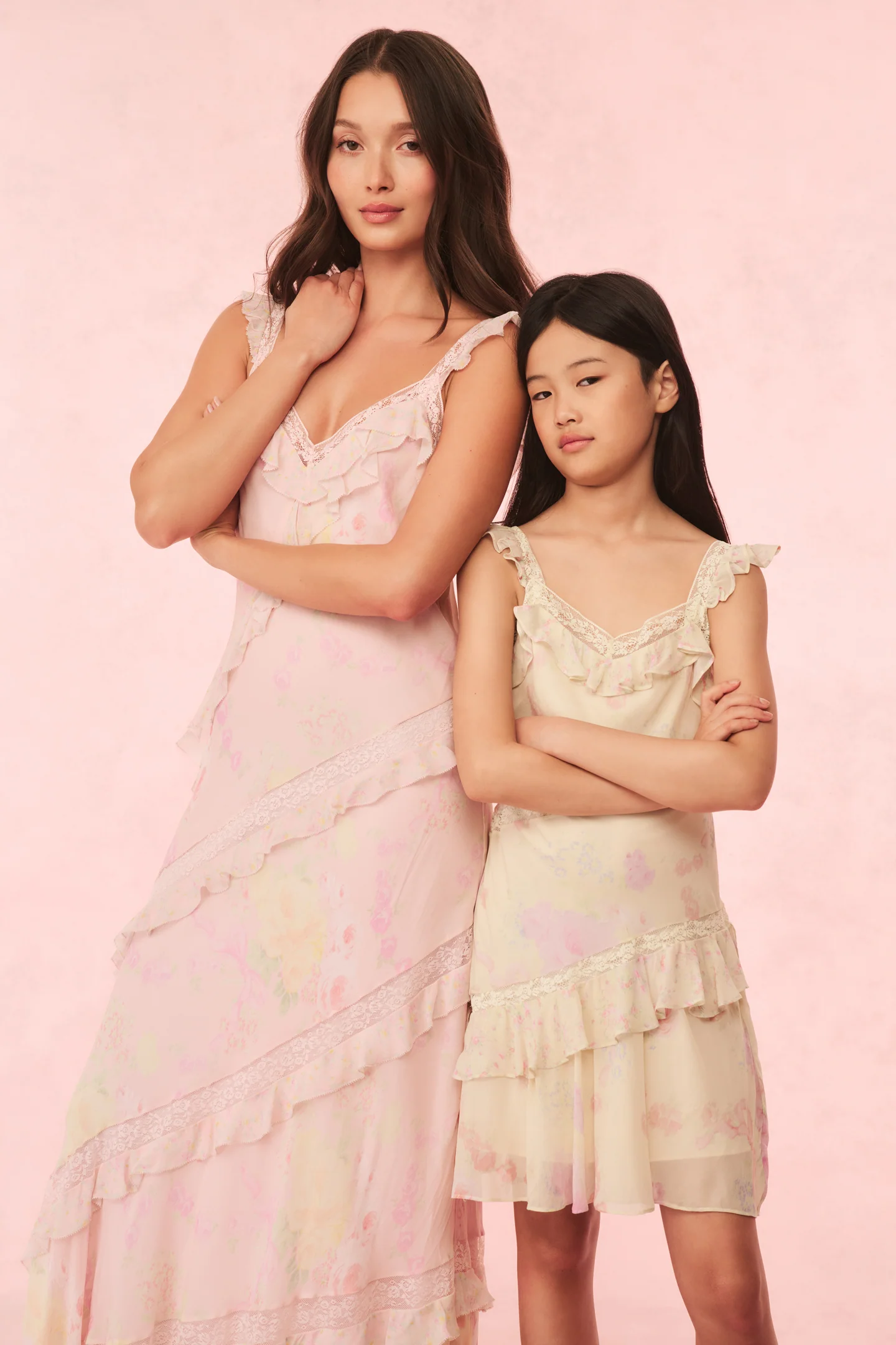 Girls Idaline Floral Ruffle Dress - Store Citys