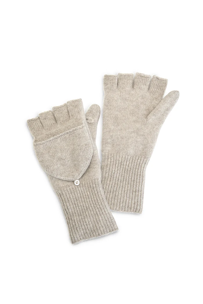 White+Warren Cashmere Pop Top Glove - Store Citys