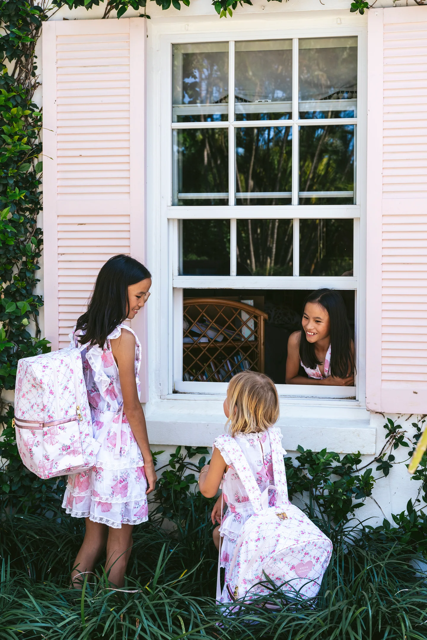 STATE x LoveShackFancy Kane Double Pocket Backpack - Store Citys