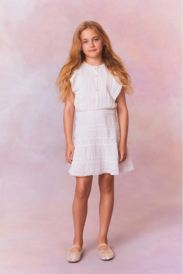 Girls Yuca Cotton Dress - Store Citys