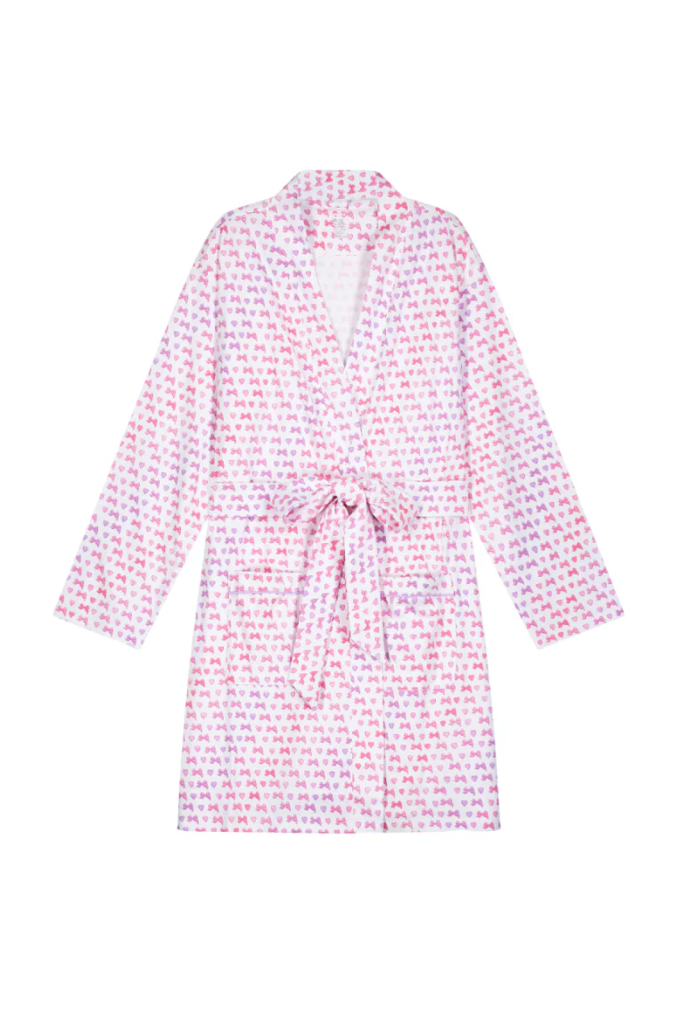 LoveShackFancy x Roller Rabbit Disco Bow Blake Robe - Store Citys
