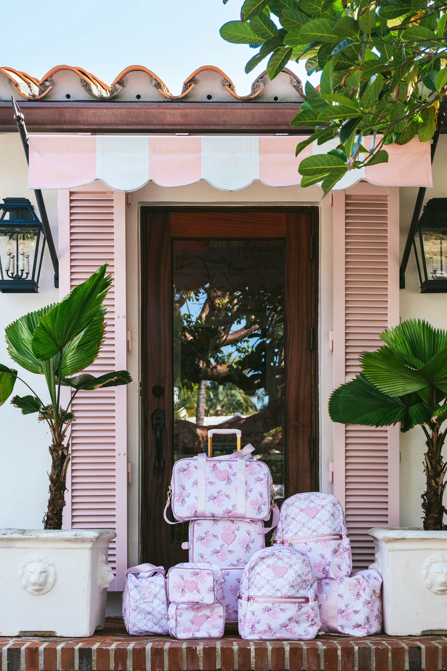 STATE x LoveShackFancy Logan Carry-On Suitcase - Store Citys