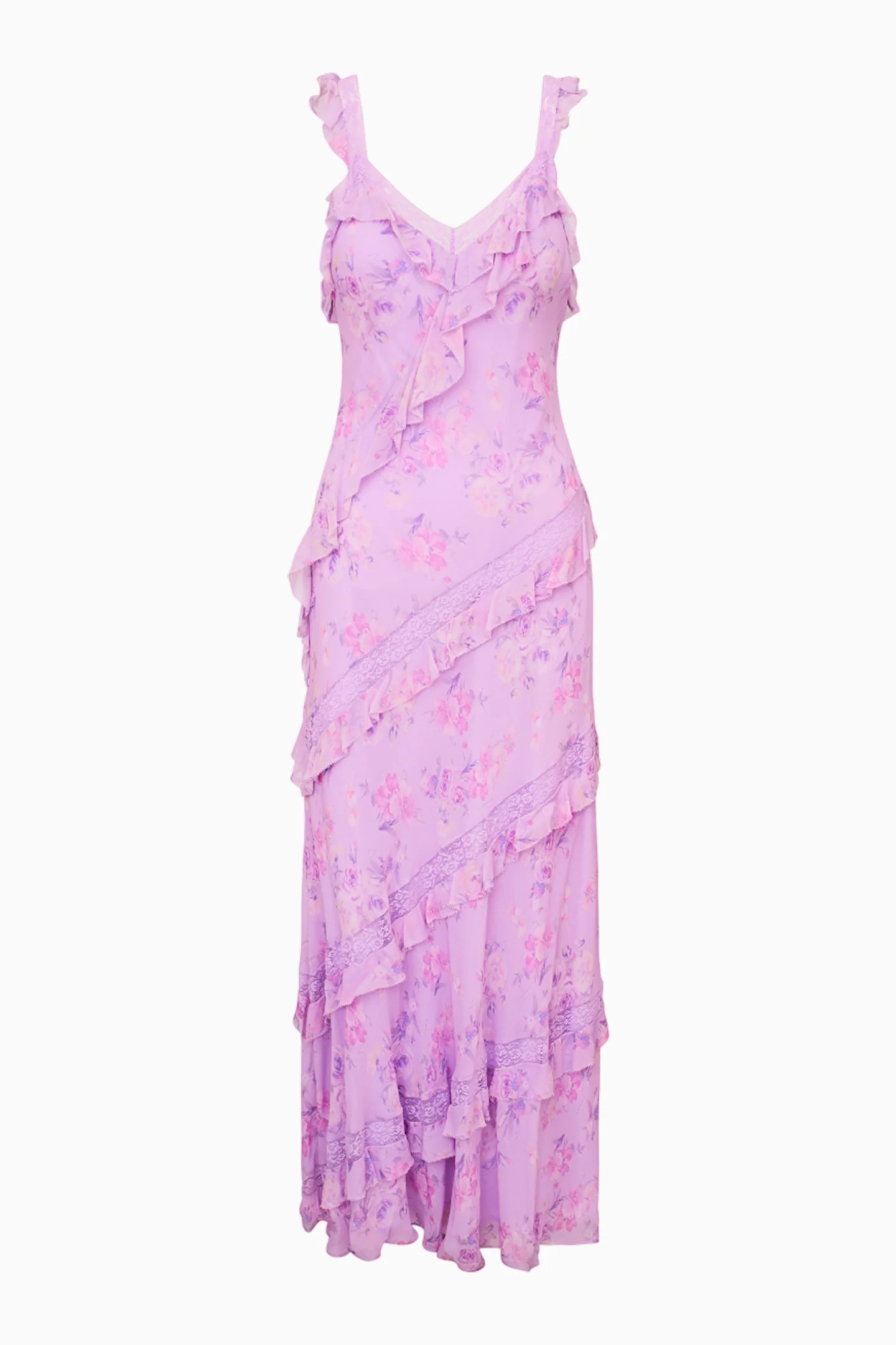 Radiance Fragrance Print Maxi Dress - Store Citys