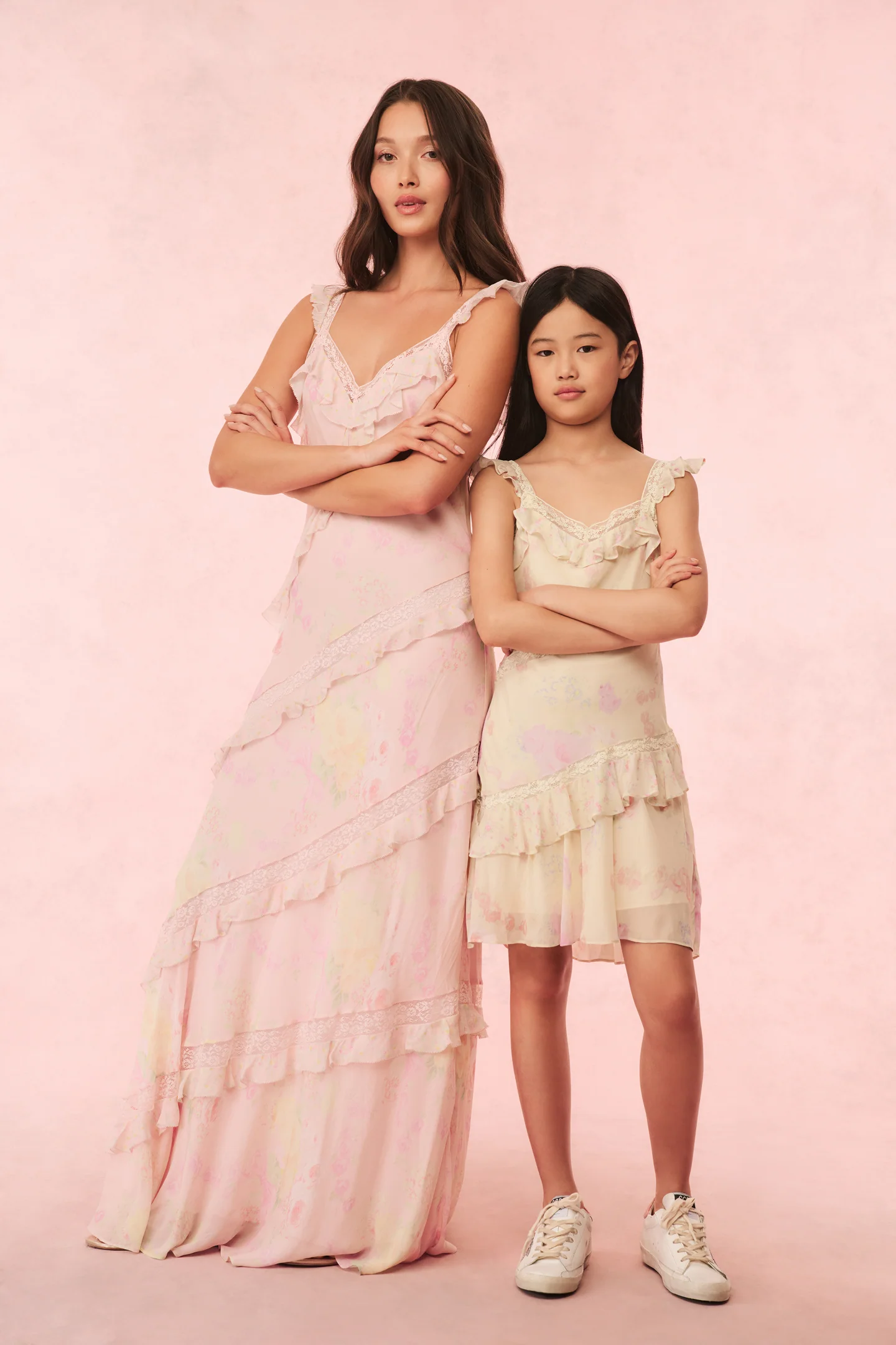 Radiance Floral Ruffle Maxi Dress - Store Citys