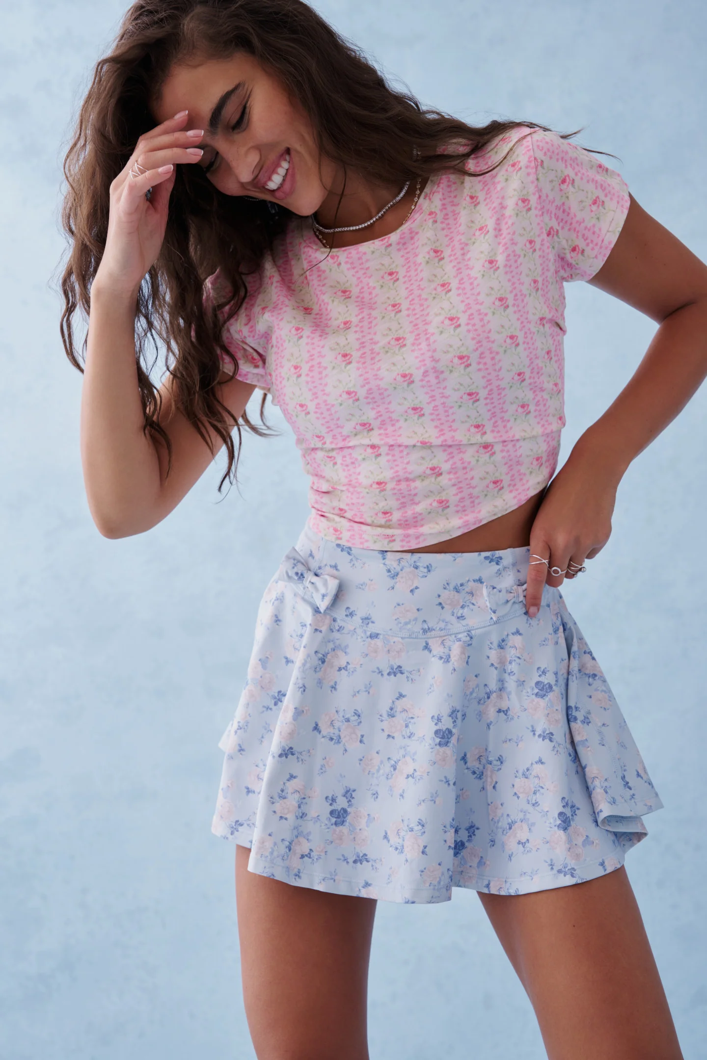 Rubin Cropped Tee - PINK MACARON - Store Citys