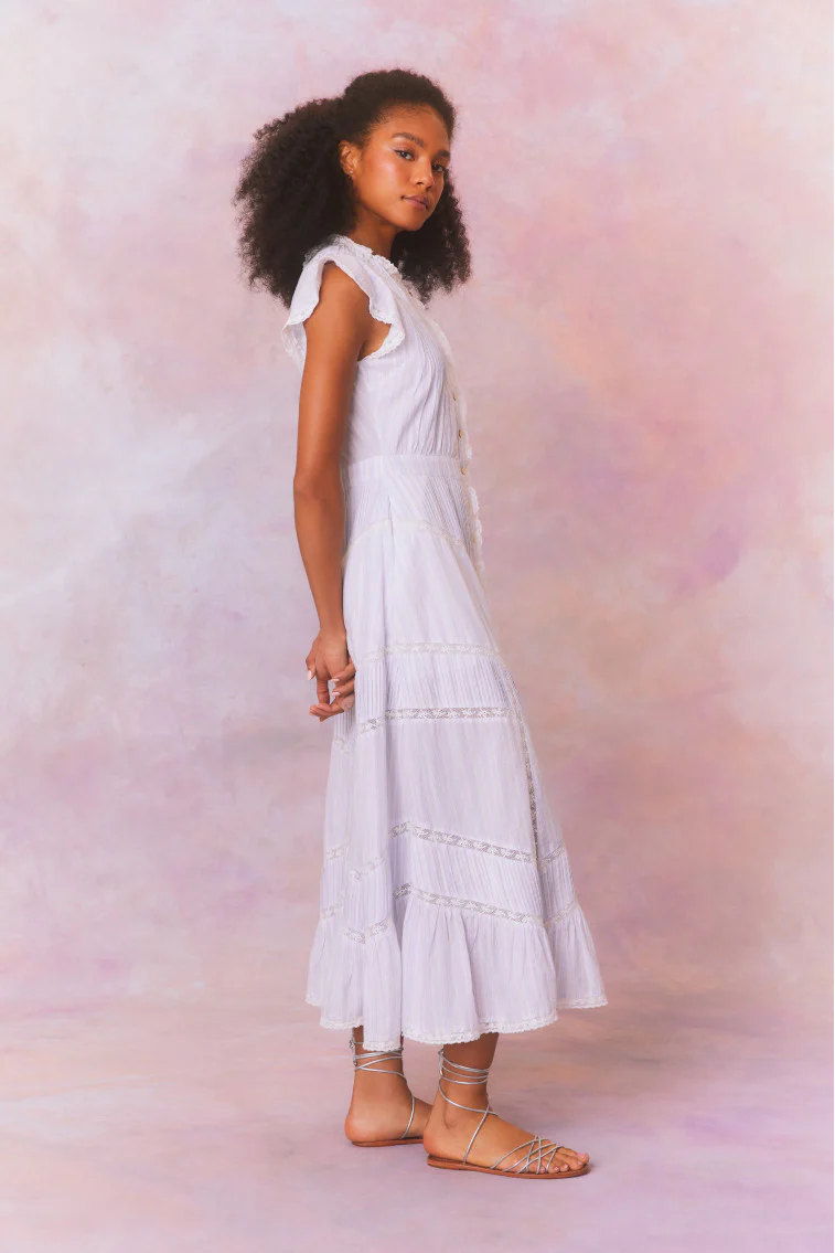 Remi Cotton Stripe Maxi Dress - Store Citys