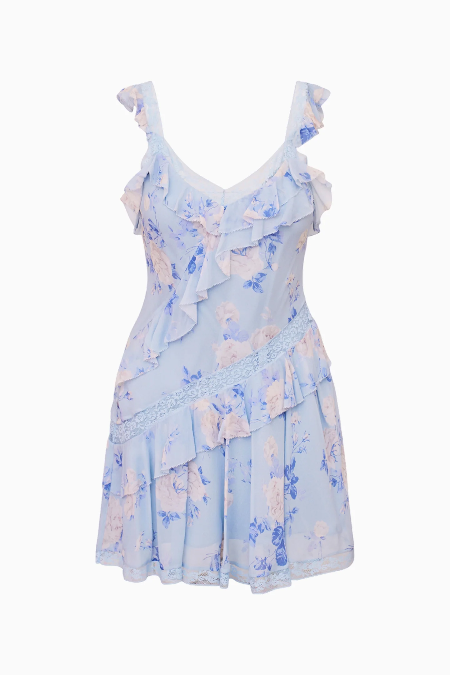 Serima Fragrance Print Mini Dress - Store Citys
