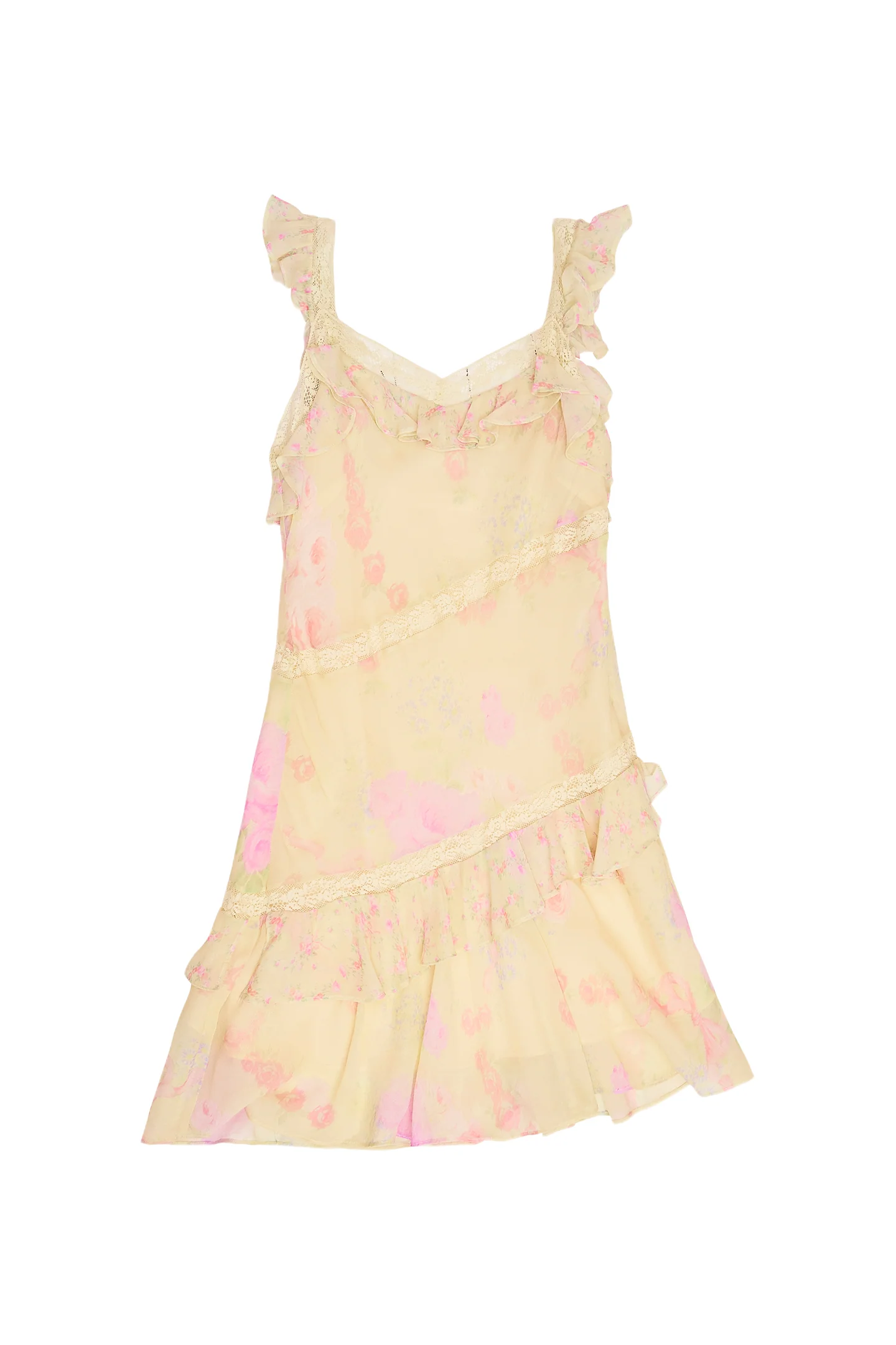 Girls Idaline Floral Ruffle Dress - Store Citys