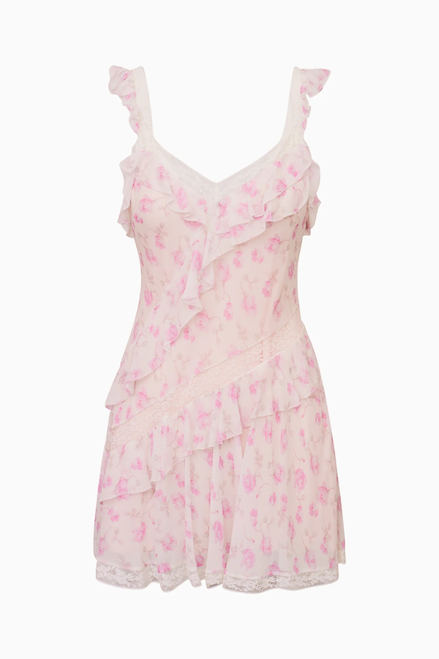 Serima Fragrance Print Mini Dress - Store Citys